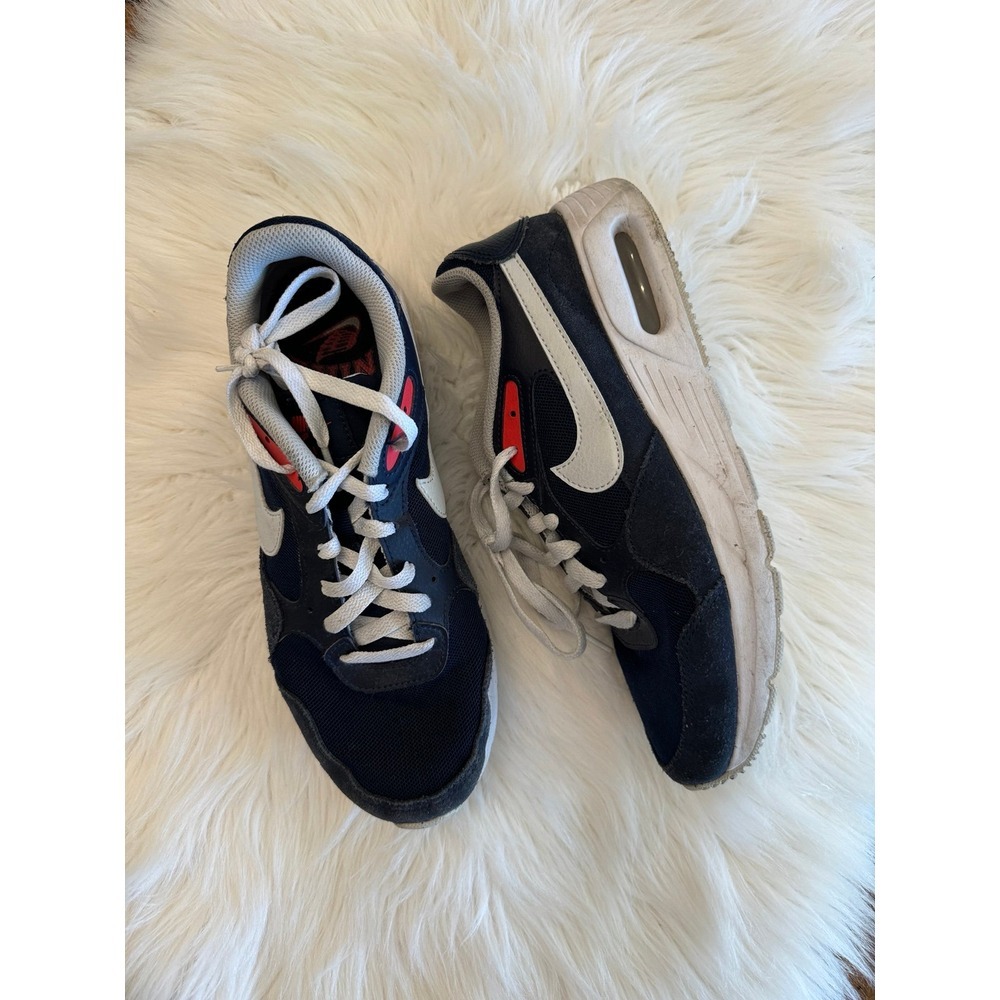 Size 7.5 - Nike Air Max SC Obsidian Track Red